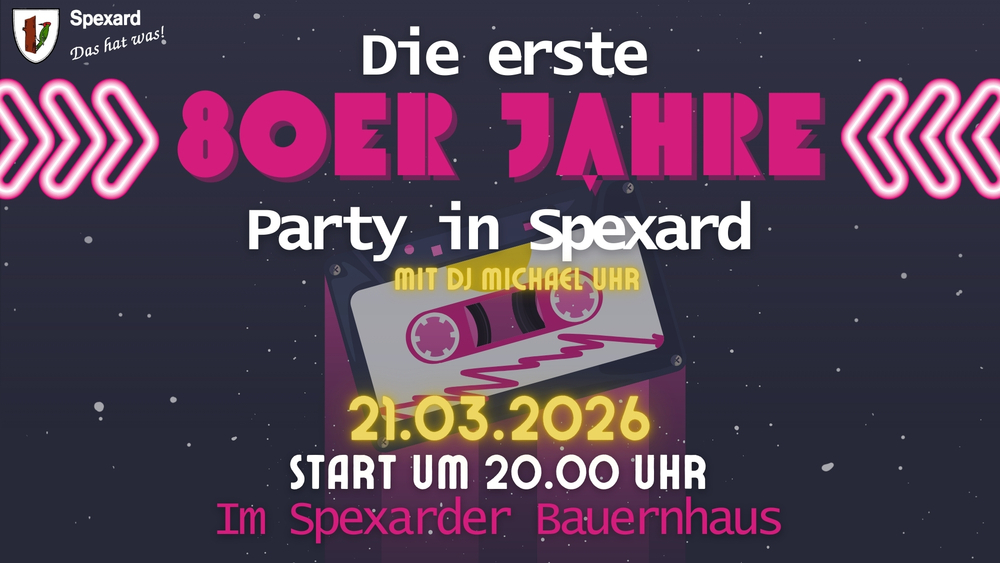 80er Jahre Party