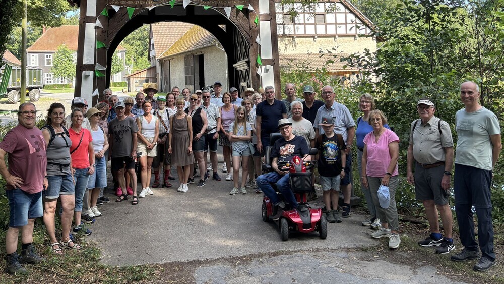 Wanderung nach Schledebr�ck